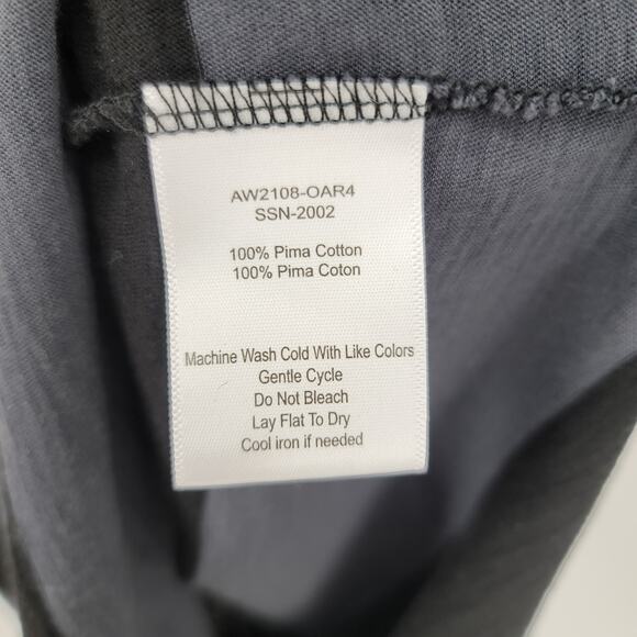 ATM Anthony Thomas Melillo Stripe Sleeveless Leg Slit Tank Maxi Dress Size XS - Picture 4 of 6